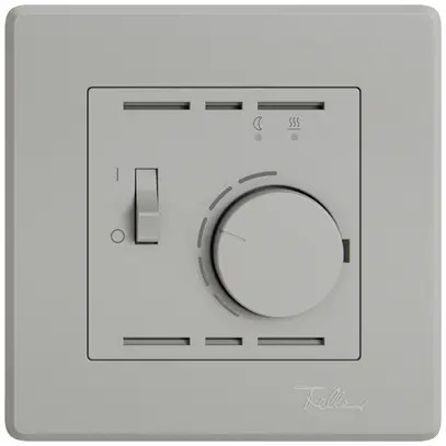Kit di montaggio INC EDIZIO.liv SNAPFIX® p.termostato p.riscaldamenti pav.grc 