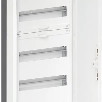 Distributeur ENC Hager univers 7-rangées 84UM porte IP30 300×1100×110mm 