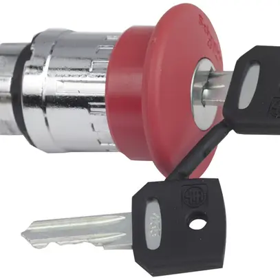 Testa motrice Schneider Electric per puls rotat. ferm. rosso 