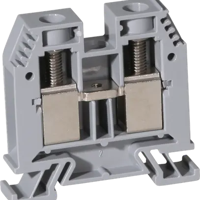 Morsetto di passaggio componibile WZ 16…35mm² 125A 1000V vite 2×1 DIN 35mm gr 