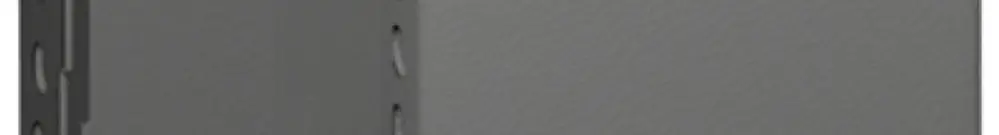 Copertura zoccolo Rittal VX 8660.040 200mm set laterale nero acciaio 2pz 