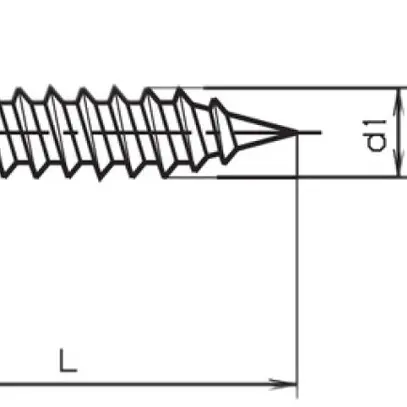 Vis à tôle tête frai.3.5×25mm Pozidriv, DIN 7982 C6, zing. 