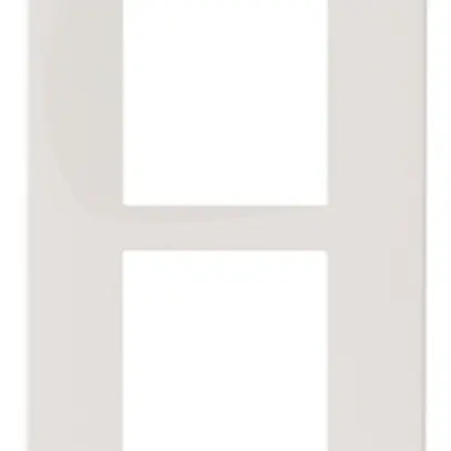 Intestazione INC Legrand Arteor 4×1, verticale, bianco 
