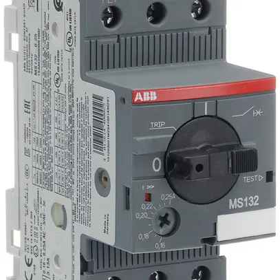 Démarreur de moteur AMD ABB MS132, 0.06kW AC-3 (0.16…0.25A) 3L à vis 