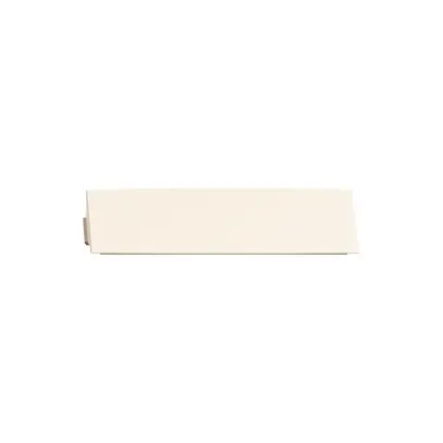 Plaquette indicatrice EDIZIOdue colore pour sortie oblique, crema 
