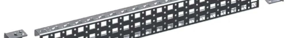 Telaio di montaggio Rittal VX 8100.742 589×64×23mm barra grigio 2pz 
