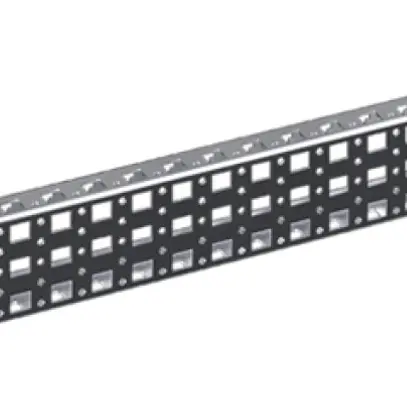 Châssis de montage Rittal VX 8100.742 589×64×23mm barre gris 2pcs 