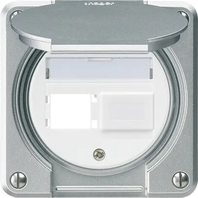 Kit de montage robusto IP55 sortie frontale pour 2×R&M aluminium 