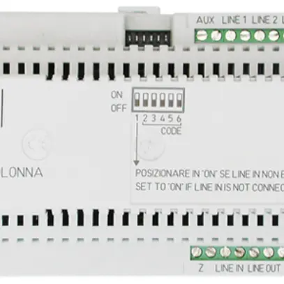 Interfaccia AMD Urmet, per 2VOICE, per pulsante/posto esterno 