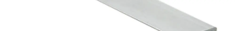 Brida di fissaggio zinc. 40×300mm per canale sotto. Woertz 