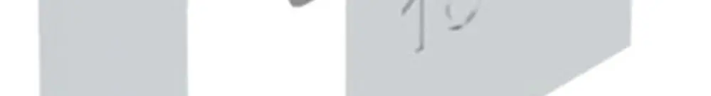 Brida rapida BET 2056 piede a W materia sintetica 16…22mm 1×cavo alluminio 