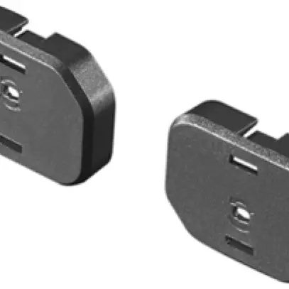 Copertura Rittal DK 7955.010 per presa C13 (PDU) nero 10pz 
