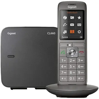 Set telefoni cordless Gigaset CL660 + IP BASE 