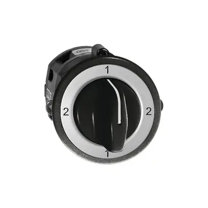 Interruttore rotativo INC FH 3/3P nero con manopola 