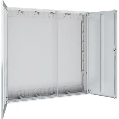 Armadio murale SE Prisma XS 1300×1250×210mm IP43 SKII c.porte 5 parte 8 file 