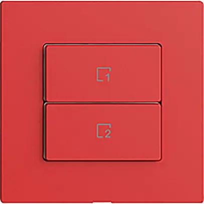 Pulsante scena 2 scene verticale/2T Edue Wiser berry 