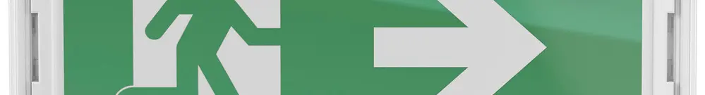 Lamp.d.segnal.d'emer.LED Sylvania LifeSafe IP65 sporgen./incassato 120lm 3htc bi 