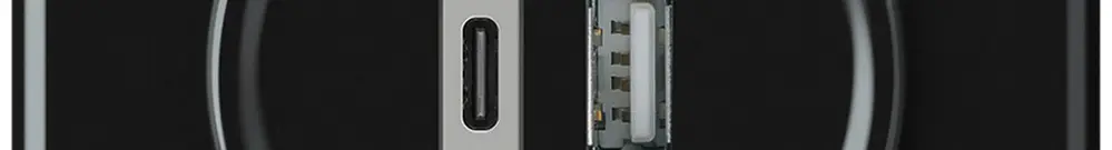 Prise de charge USB ENC origin 1×USB-A 1×USB-C 3000mA 5V noir 