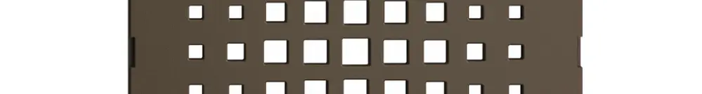 Kit frontale EDIZIOdue coffee 60×60mm per gong 3070 