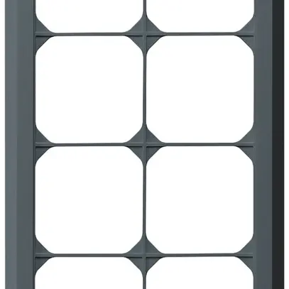 Telaio di copertura INC kallysto.line 4×2 antracite 152×272mm 