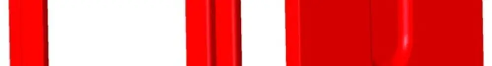 Cadre de rehausse MT pour CRALLO LEU 7mm avec couvercle grd.2-100 rouge 
