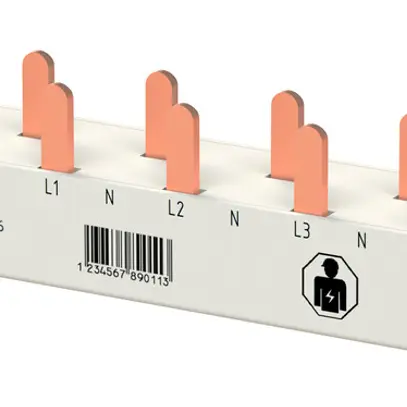 Barre de phase ABB FlexLine 3LN 10mm² 63A 142.9mm 