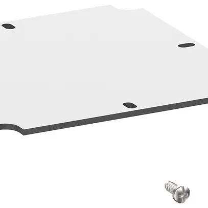 Plaque de montage Spelsberg Abox MPI 100 120×120×2.5mm pour Abox/Abox Pro 