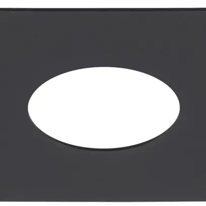 Cadre INC SLV NUMINOS XS carré 160×160mm/Ø70mm noir 