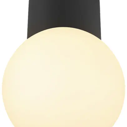 Plafoniera SLV VARYT E14 1×0…6W IP44 Ø120mm nero 
