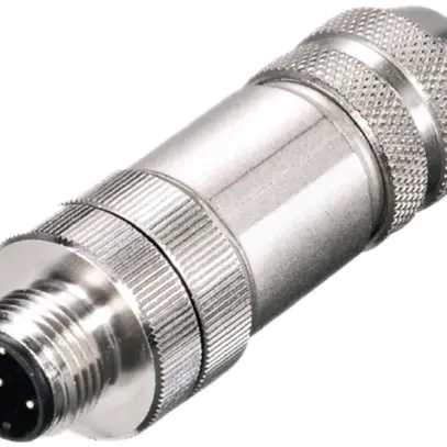 Fiche M12 Weidmüller fiche droit connexion à vis 