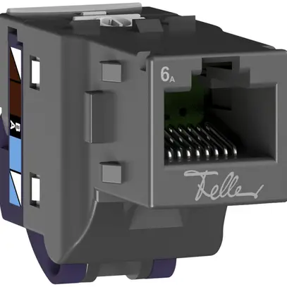 Module de raccordement Feller EASYNET S-One RJ45 cat.6A non blindé 