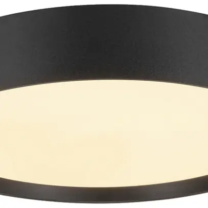 LED-Decken-/Wandleuchte SLV DECONA 30 18W 1450lm 927/930 IP44 DIM Ø300 schwarz 