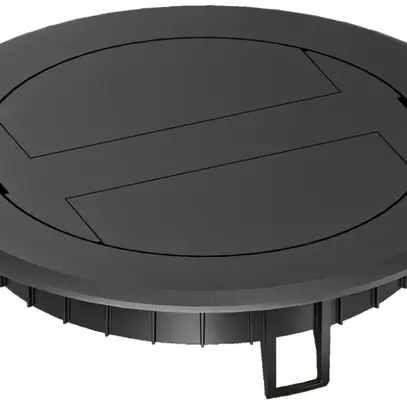 Coperchio Hager per BSR02 materia sintetica, nero 