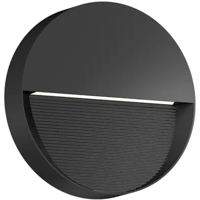 Applique LED DOTLUX GUIDEround 8W 240lm 3000K nero 