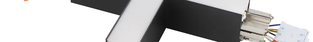 Partie lumineuse en X Sylvania Otao Linear 9.8W 1400lm 830/840 392×392mm noir 