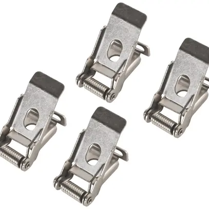 Jeu de crampons de montage SLV PANEL C acier 40×35×32mm argent 
