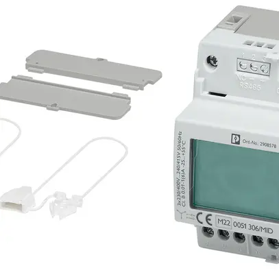Compteur électrique triphasé PX EEM-EM355 1/5A 500V sortie S0 et RS-485 
