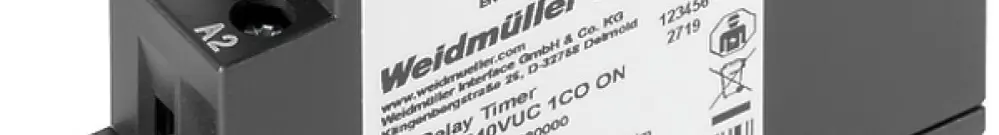 Relè a tempo WM TFIS 24…240VUC 1CO ON, 1W 8A, a vite 