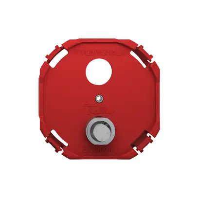 Tasto a pulsante di suoneria Feller SNAPFIX® 6A 250V targhetta nome 