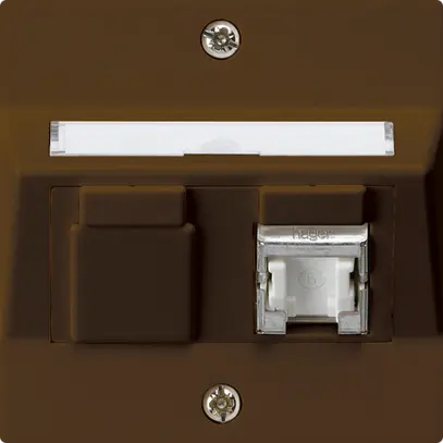Presa INC kallysto A cat.6 1RJ45/s marrone 