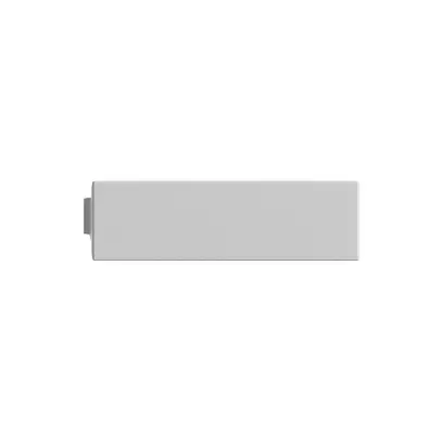 Plaquette indicatrice EDIZIOdue colore pour sortie plate, gris clair 