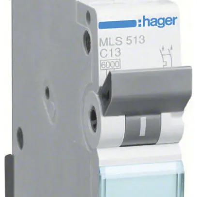 Disjoncteur Hager MCB 2P 240V C 13A 6kA 1UM 