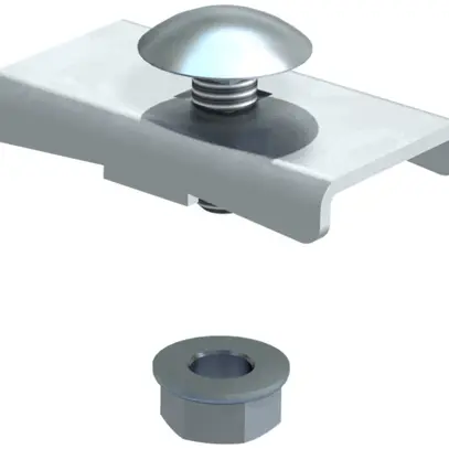 Fissaggio Bettermann 40×22mm per canale portocavi h=45/60mm 