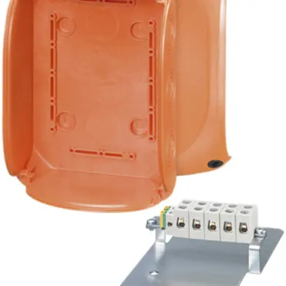 Scatola di derivazione AP 5 poli 1.5…6mm² arancione 