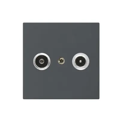 Prise antenne kallysto R/TV montage A 23dB 2GHz anthracite 