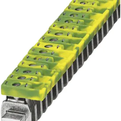 Morsetto di alimentazione PX 0.5…6mm² l=7mm verde/giallo 