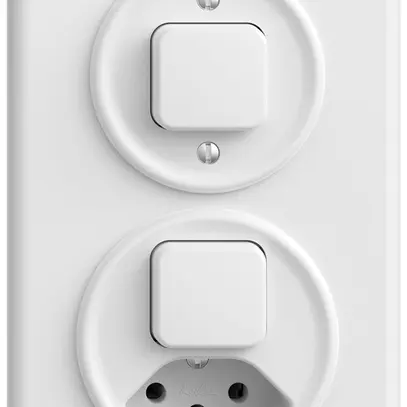 Combinazione INC STANDARDdue SNAPFIX® vert.sch.3/1L - sch.3/1L/1×T13 bi 