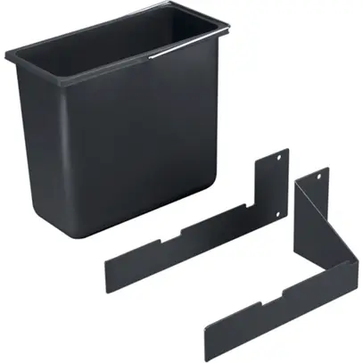 Poubelle Rittal AS 4051.115 pour WS540 120×282×135mm matière synthétique noir 