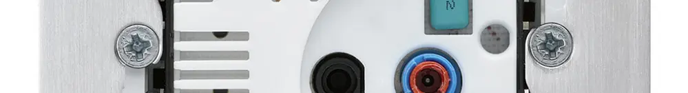 Inserto per termostato ambiente INC 24V con piastra di fissaggio 