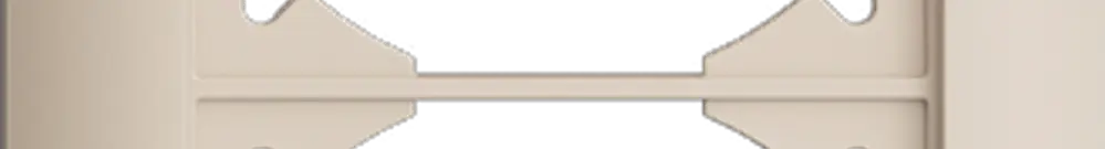 UP-Kopfzeile EDIZIOdue 4×1 crema 